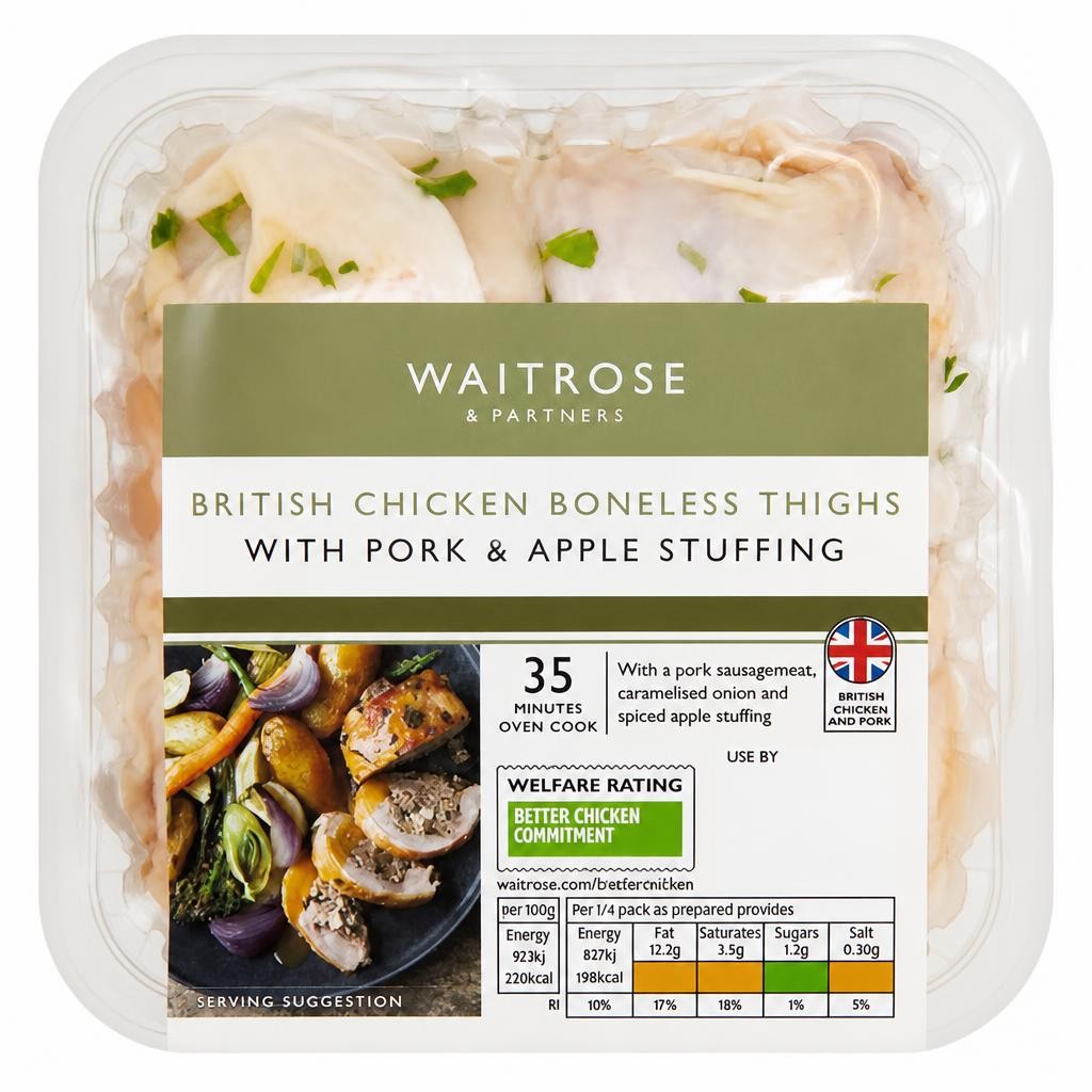 Waitrose Chicken Thighs With Pork Stuffing