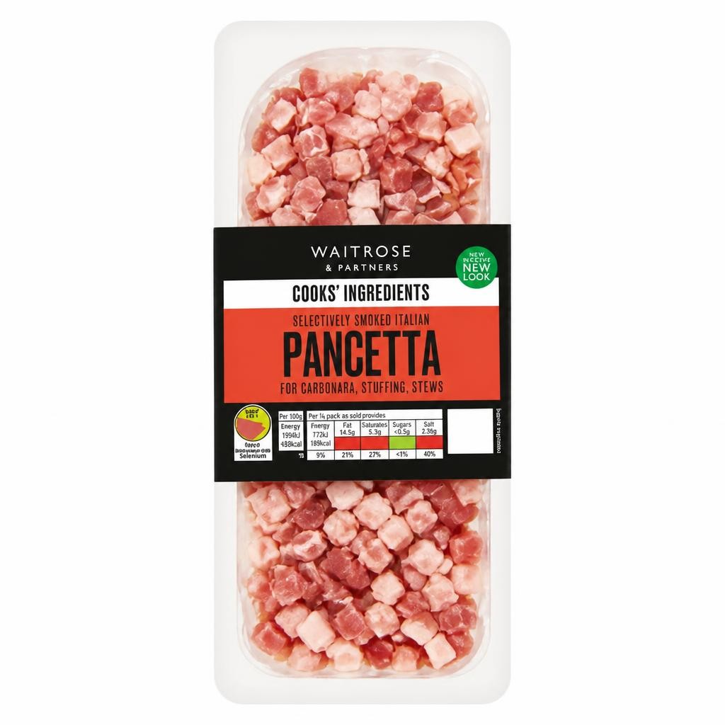 Waitrose Cooks Ingredients Beechwood Smoked Pancetta