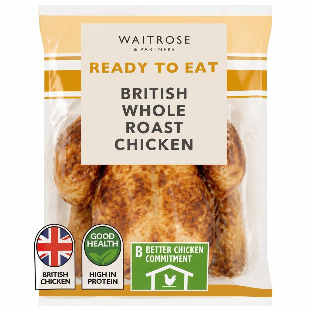 Waitrose Cooked Whole Roast Chicken
