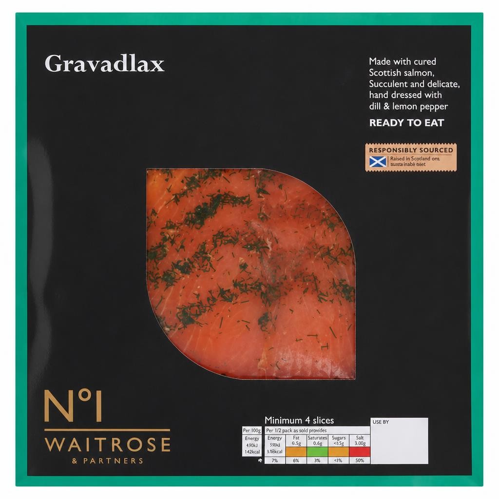 No.1 Scottish Salmon Gravadlax