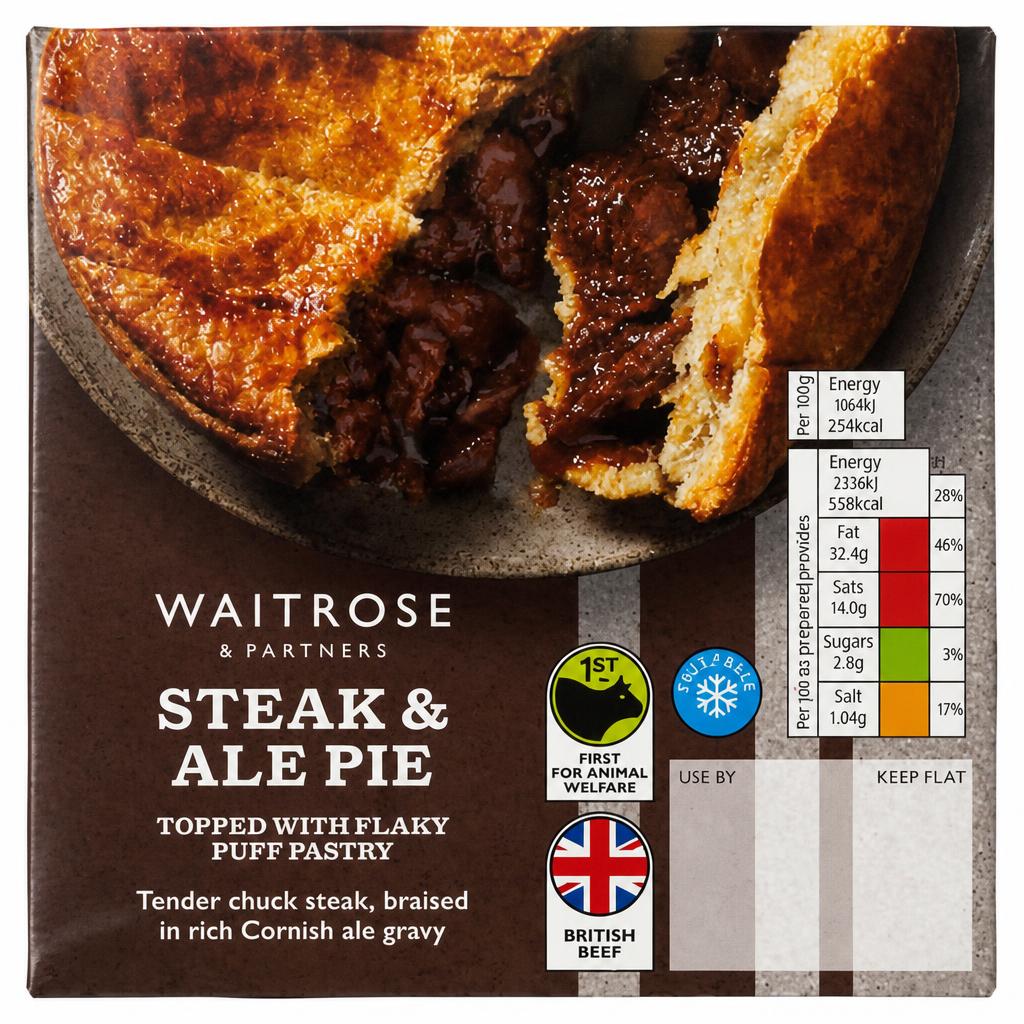 Waitrose Steak & Ale Pie