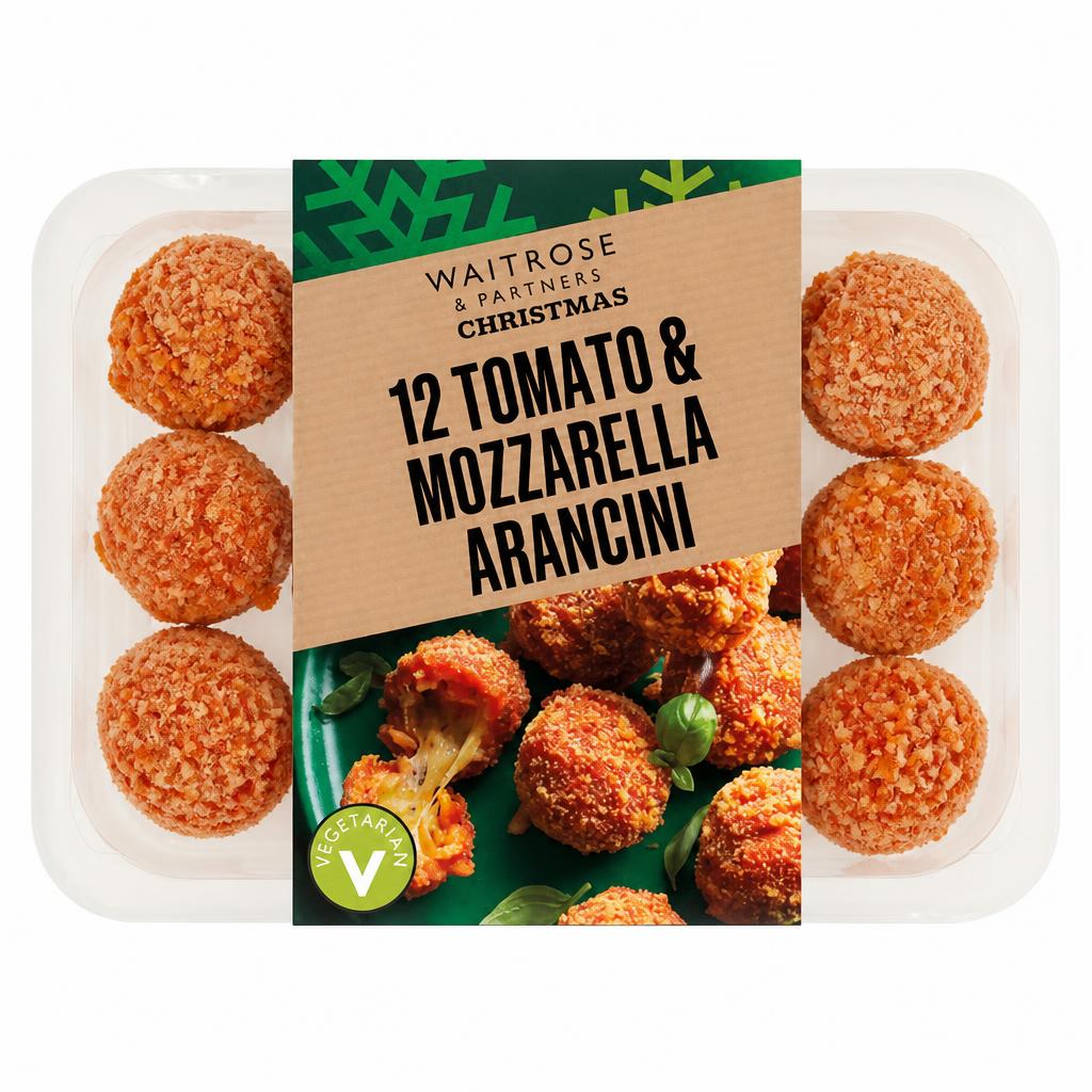 Waitrose 12 Tomato & Mozzarella Arancini