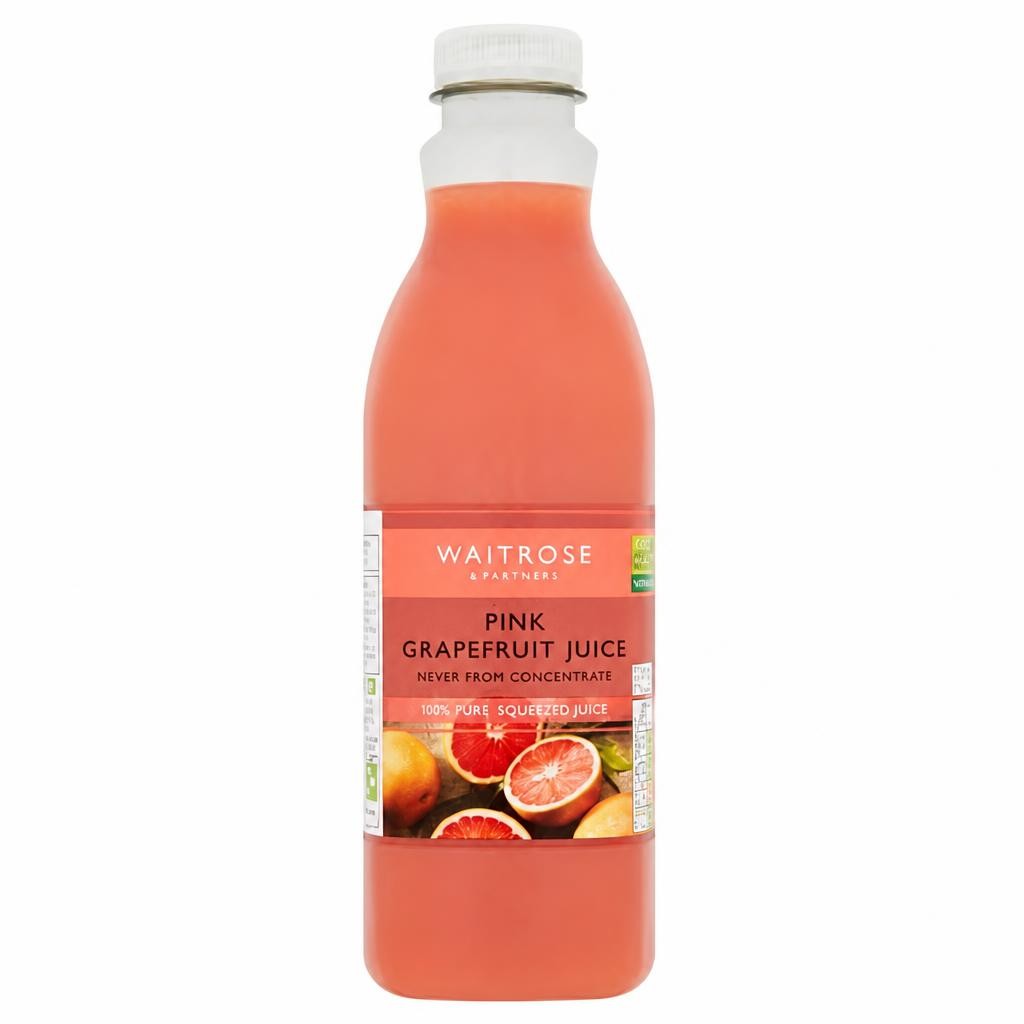 Waitrose Pink Grapefruit Fruit Juice