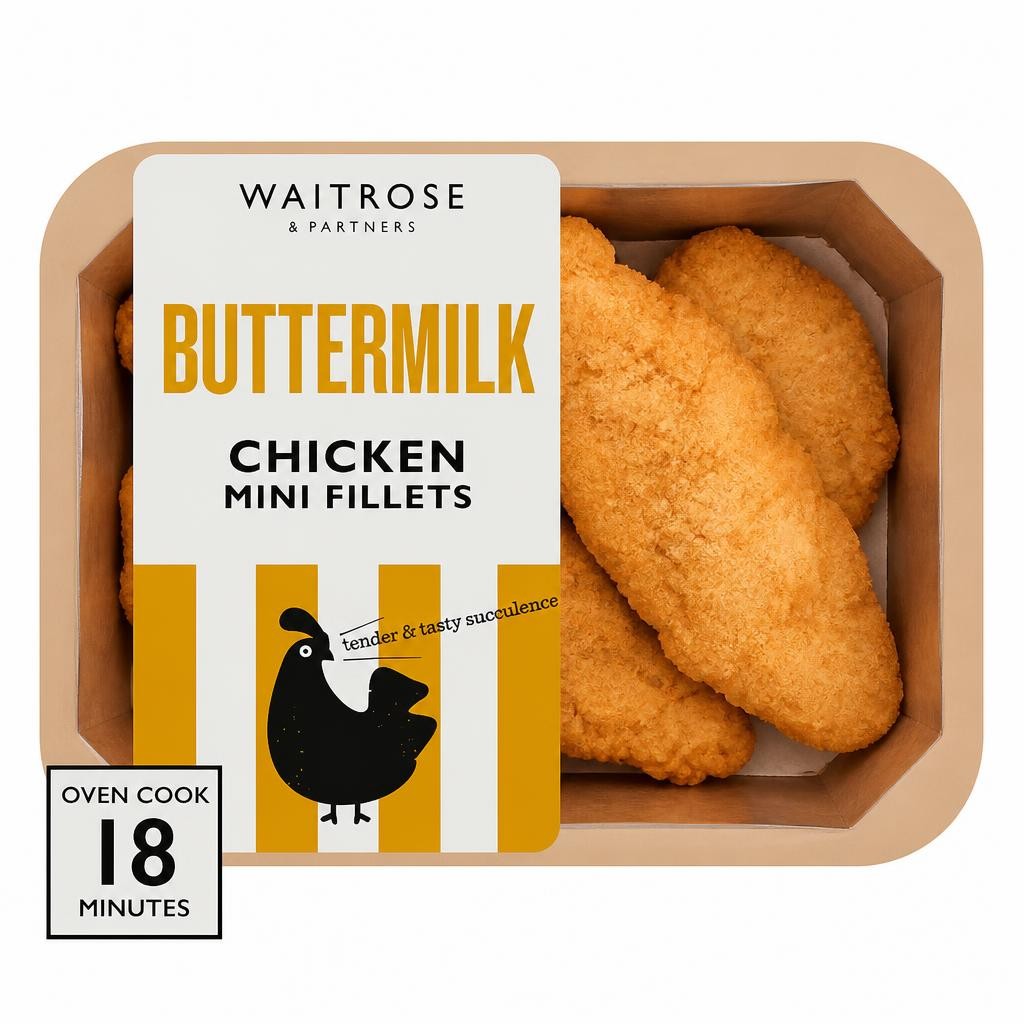 Waitrose Buttermilk Chicken Mini Fillets