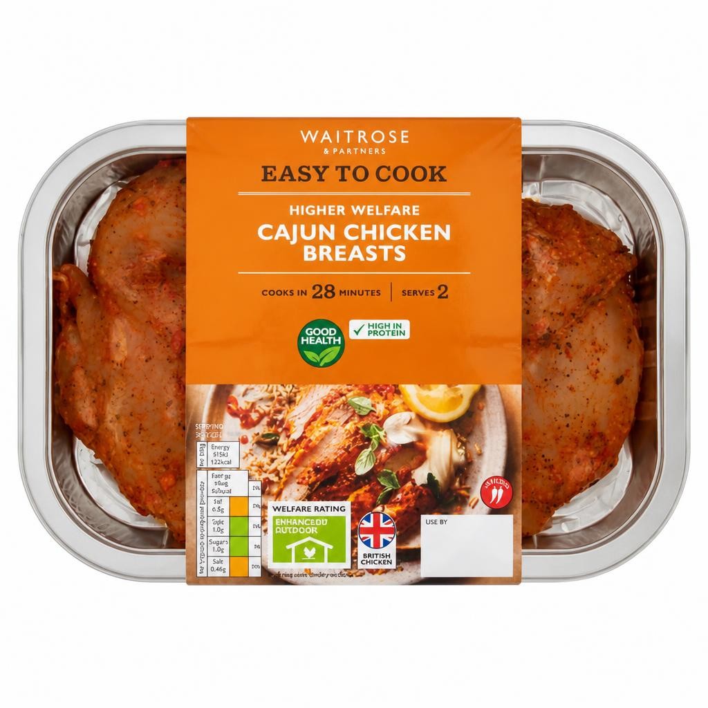 Easy to Cook Cajun Chicken Breasts