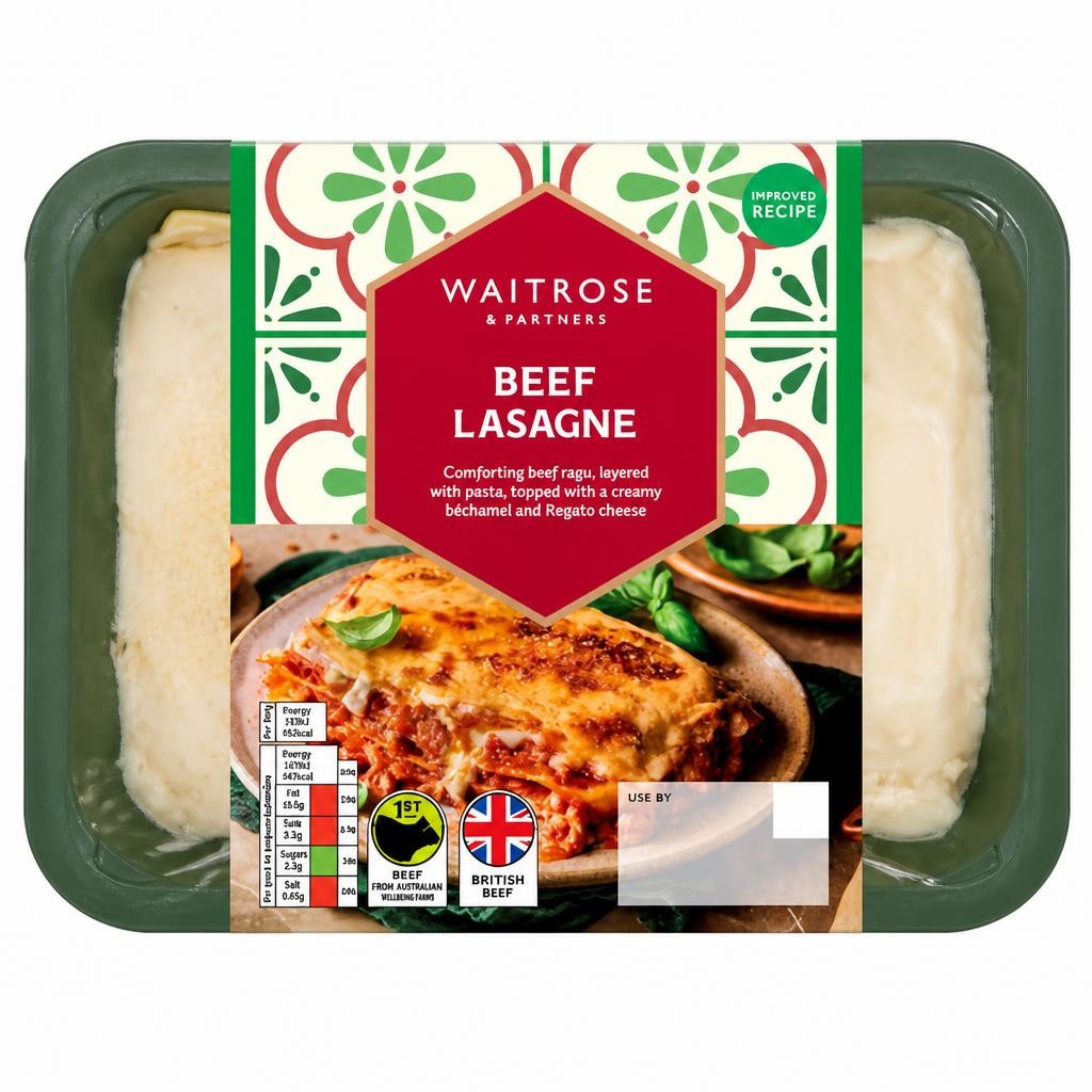 Waitrose Italian Beef Lasagne for 1