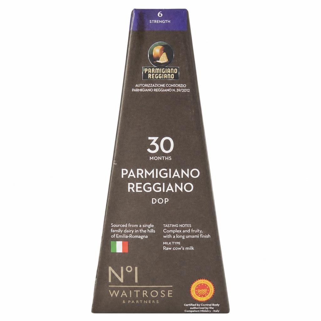 No.1 30 Months Italian Parmigiano Reggiano DOP Cheese Strength 6