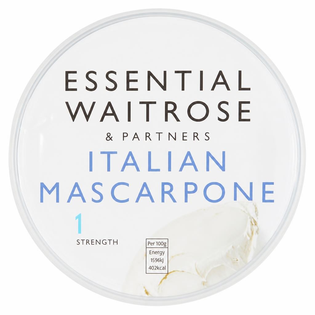 Essential Italian Mascarpone Cheese Strength 1