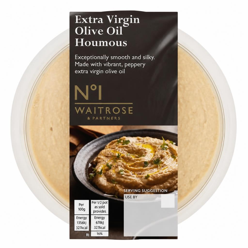 No.1 Extra Virgin Olive Oil Houmous