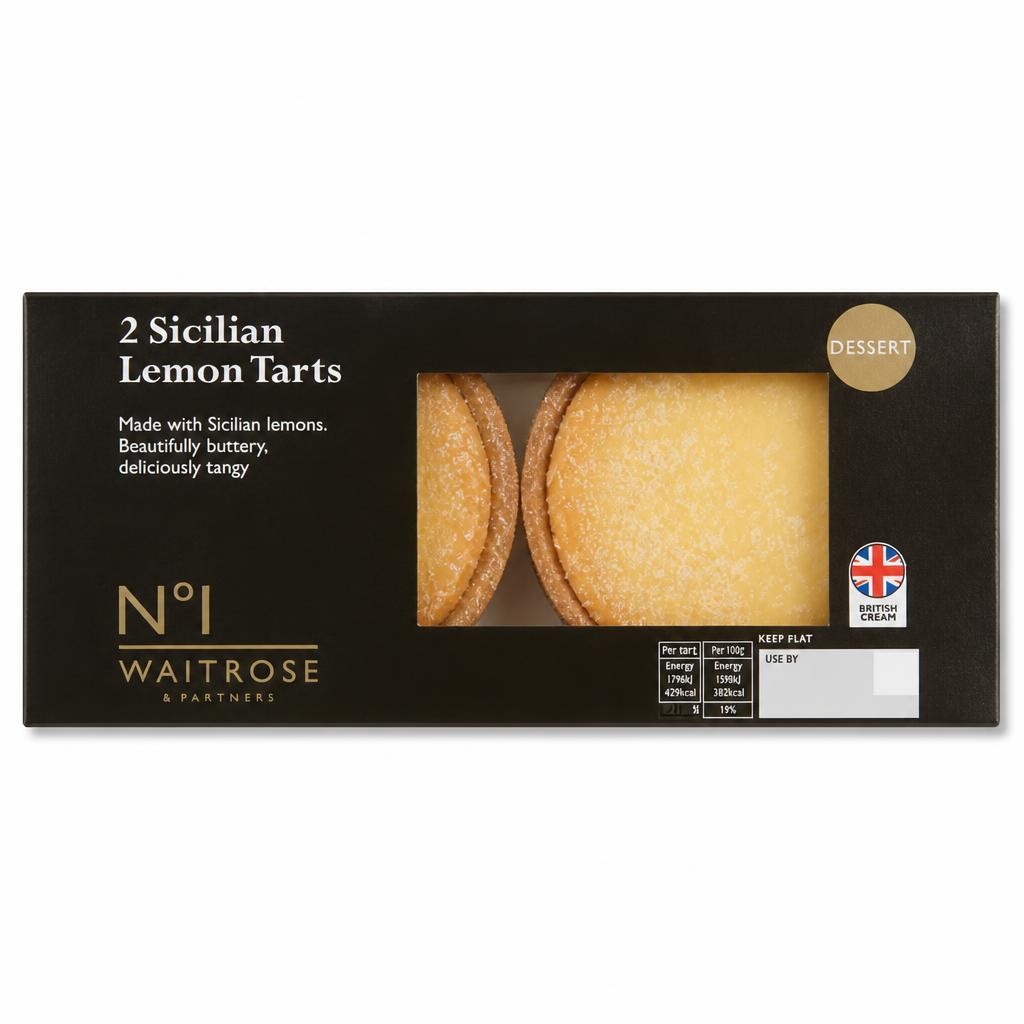 No.1 2 Sicilian Lemon Tarts