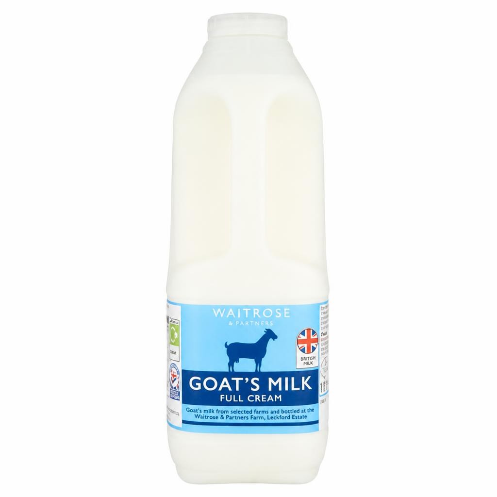 Waitrose Full Cream Goats Milk
