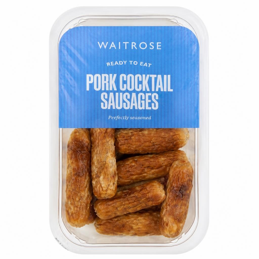 Waitrose Pork Cocktail Sausages