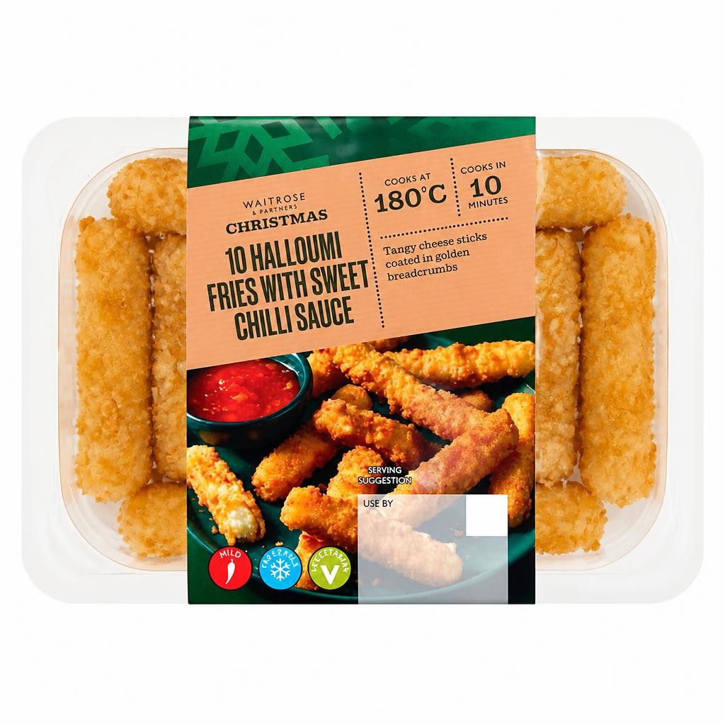 Waitrose Halloumi Fries with Sweet Chilli Sauce