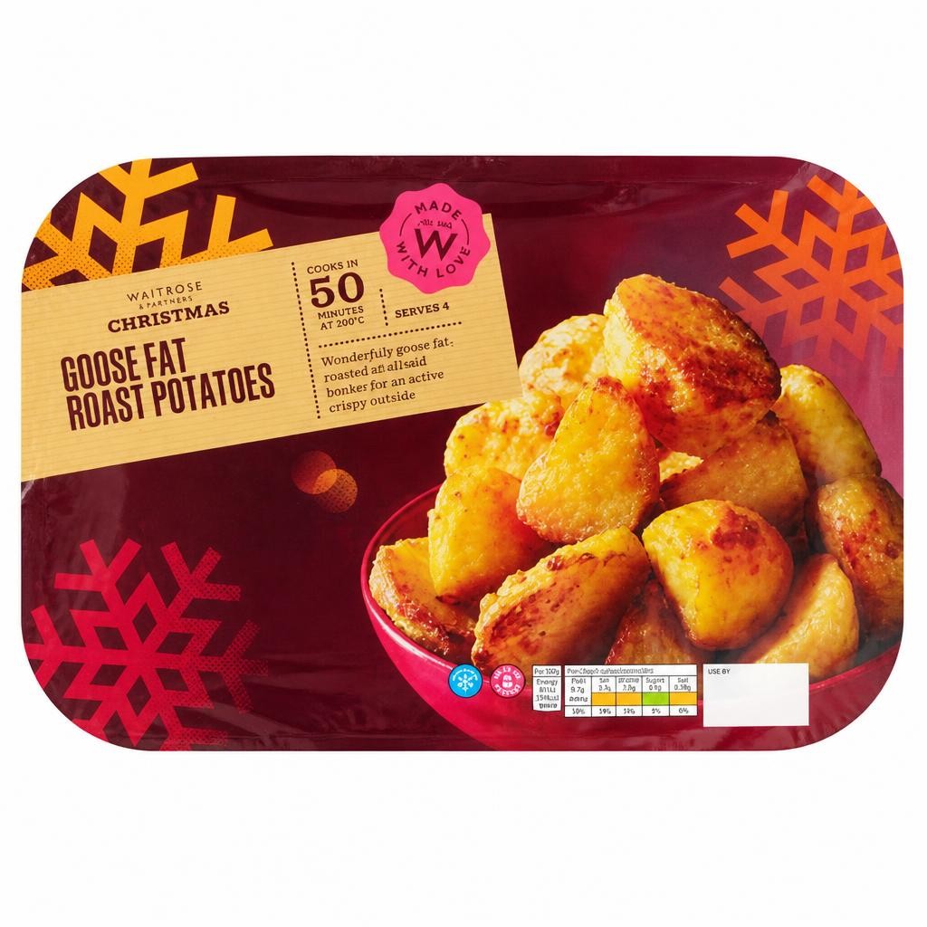 Waitrose Christmas Goose Fat Roast Potatoes