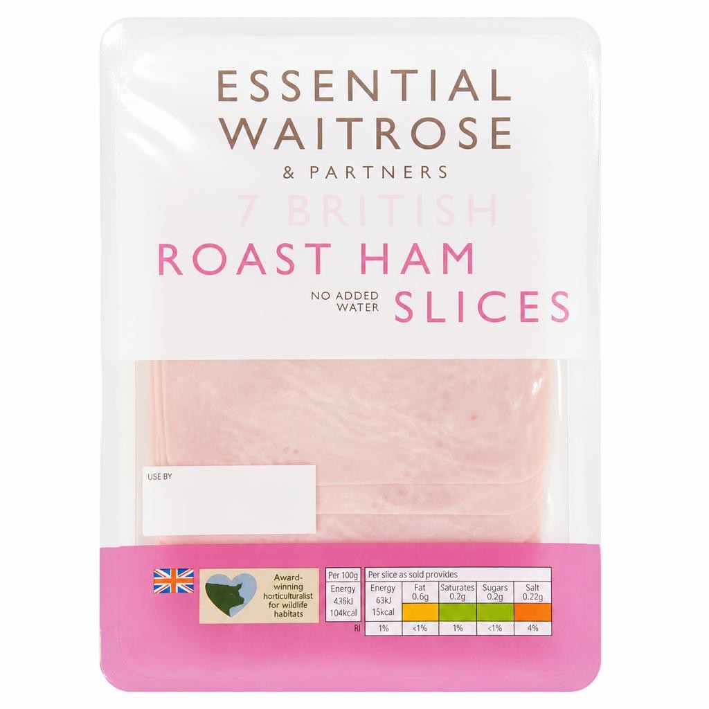 Essential 7 British Roast Ham Slices