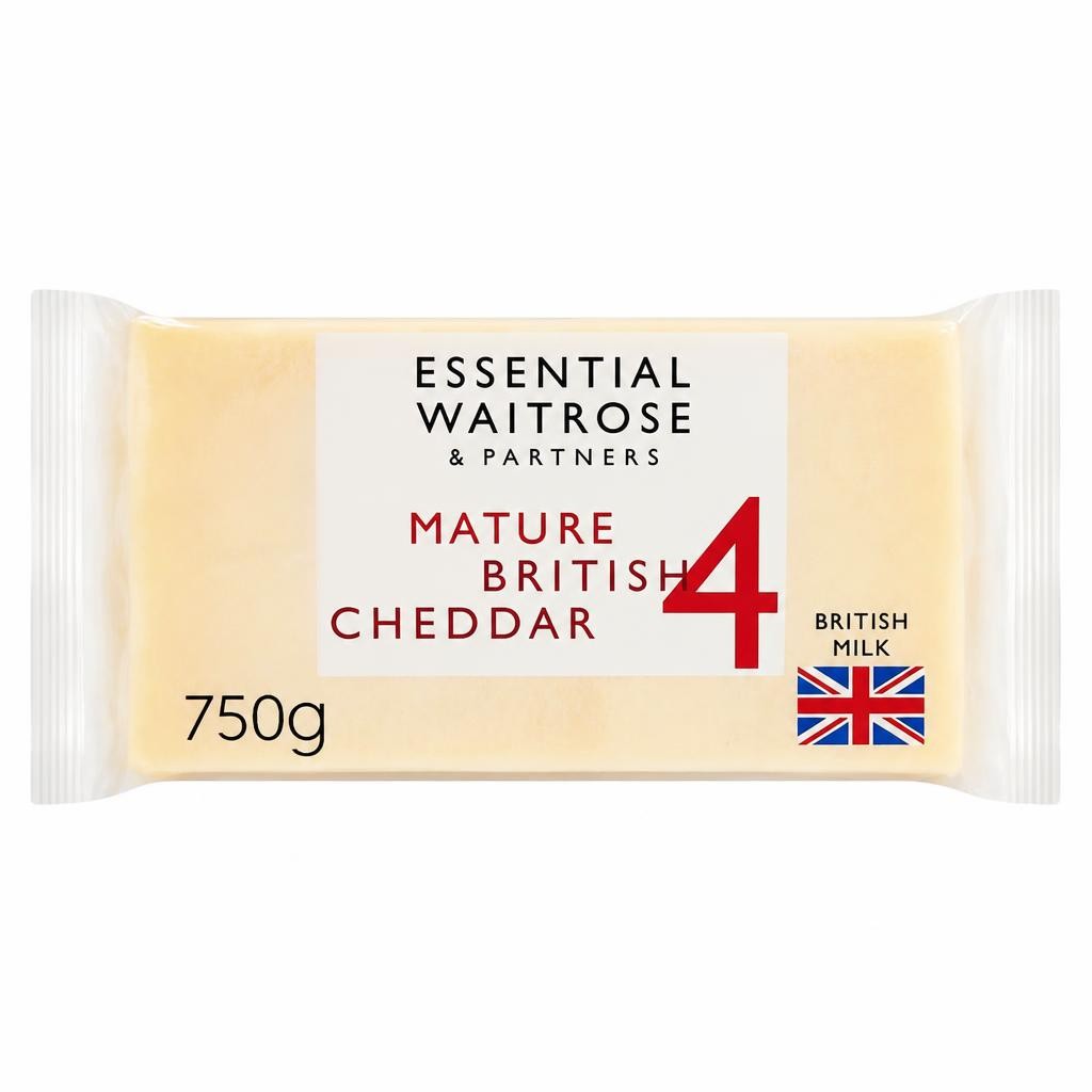 Essential Mature Cheddar Cheese Strength 4 Extra Large