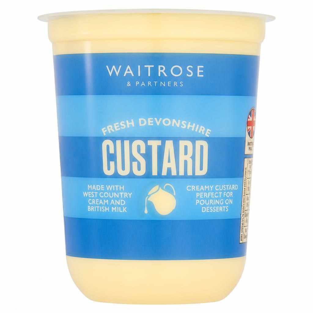 Waitrose Fresh Devonshire Custard