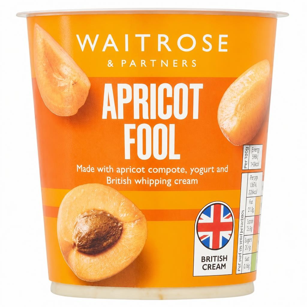 Waitrose Apricot Fruit Fool