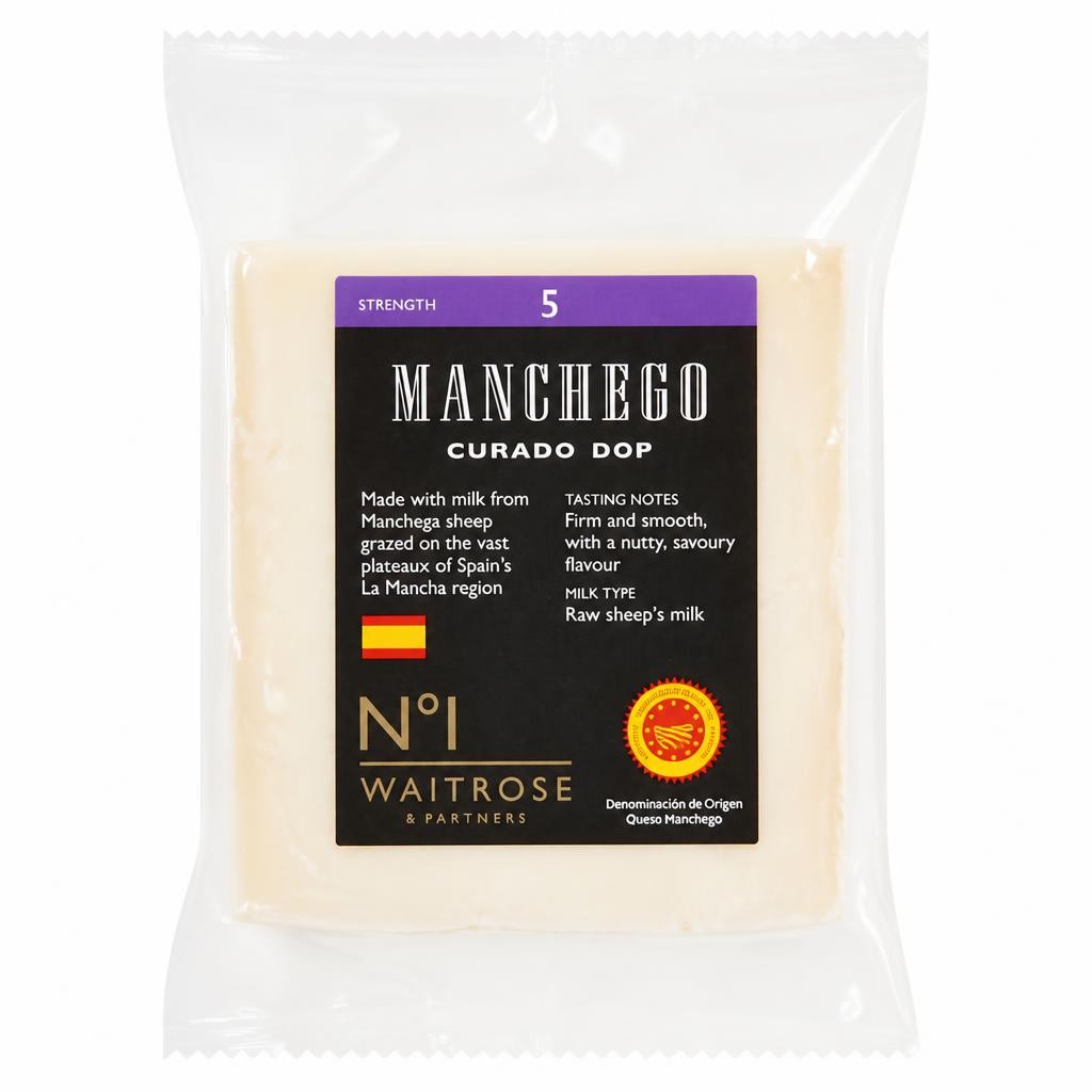 No. 1 Spanish Manchego Cheese Curado DOP Strength 3