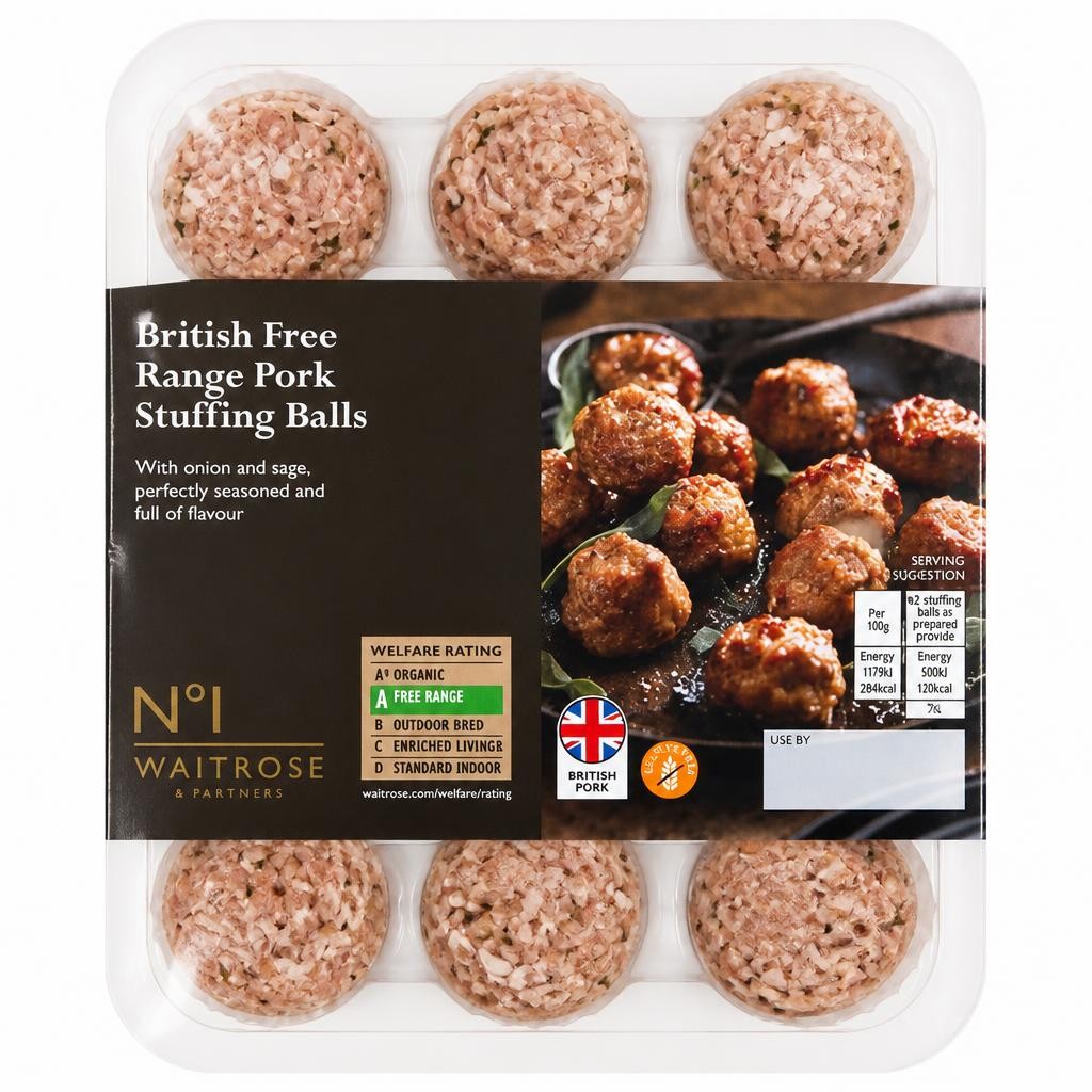 No.1 British Free Range Pork Stuffing Balls