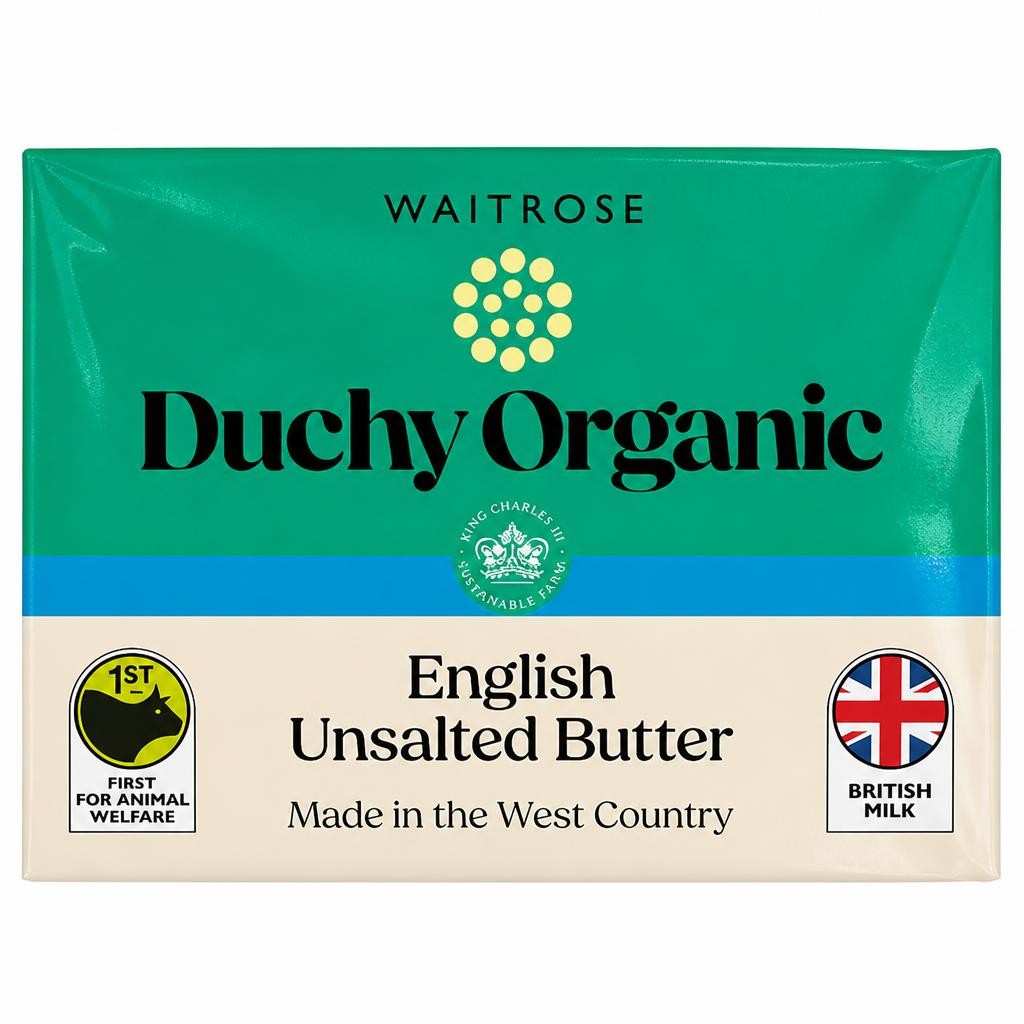 Duchy Organic English Unsalted Butter