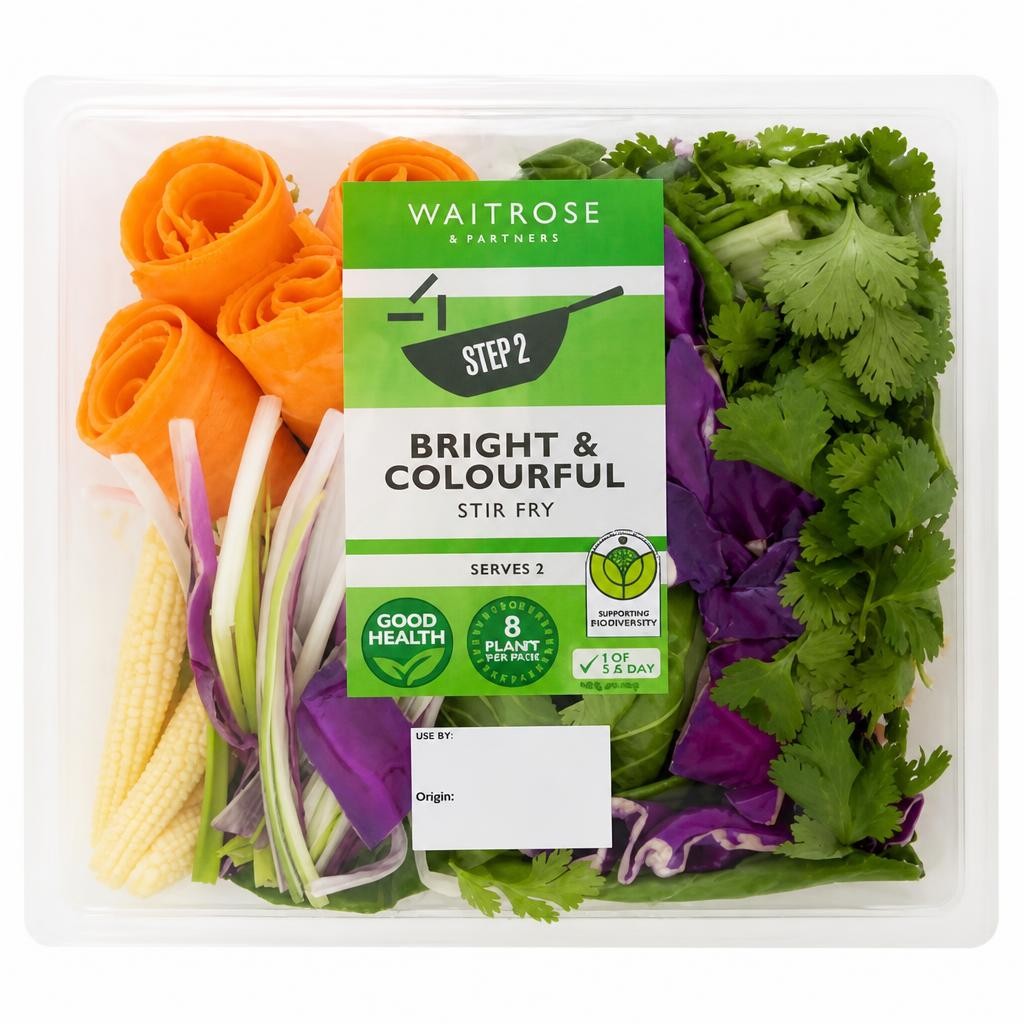 Bright & Colourful Vegetable Stir Fry