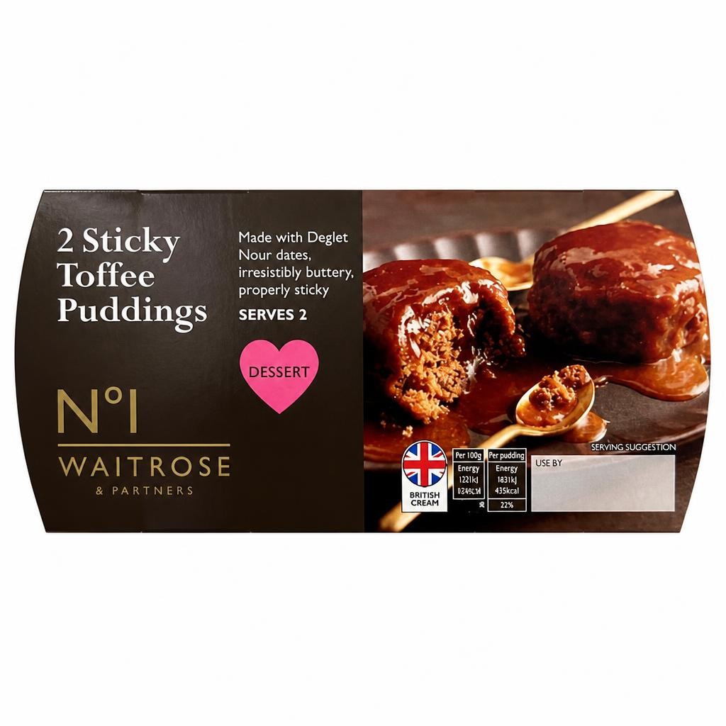 No.1 Sticky Toffee Pudding