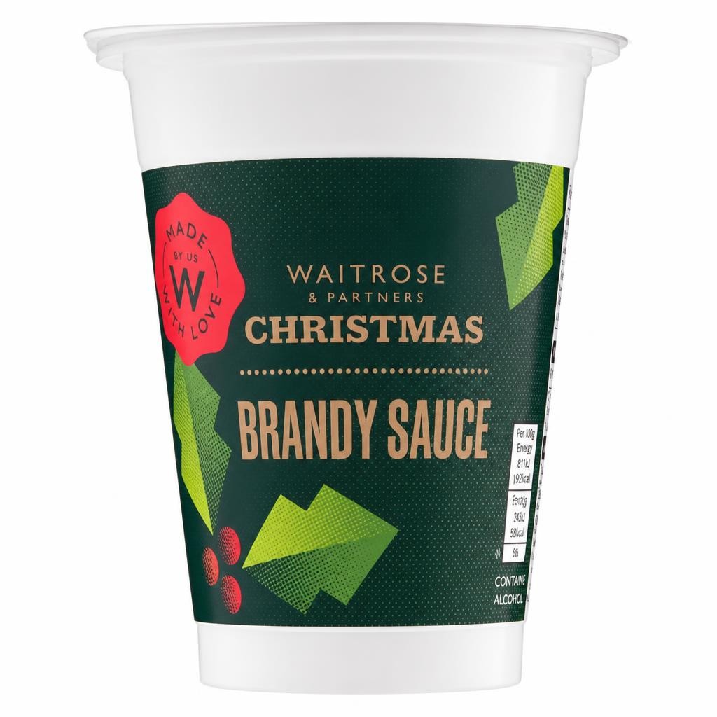 Waitrose Christmas Brandy Sauce