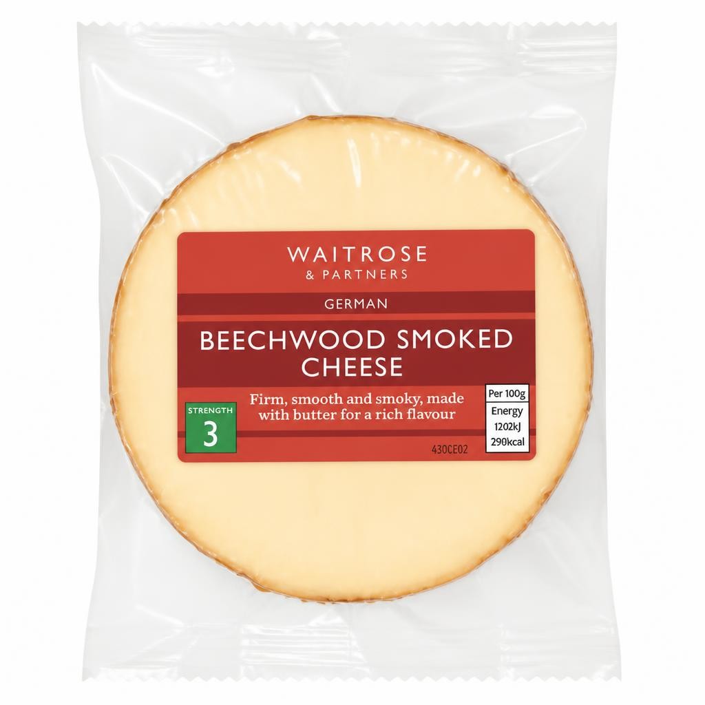 Waitrose Beechwood Smoked Cheese Strength 3