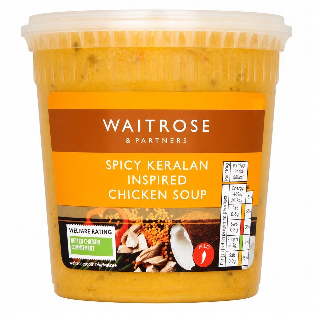 Waitrose Spicy Keralan Inspired Chicken Soup