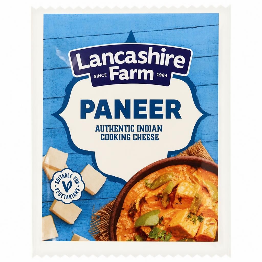 Lancashire Farm Authentic Paneer Soft Cheese
