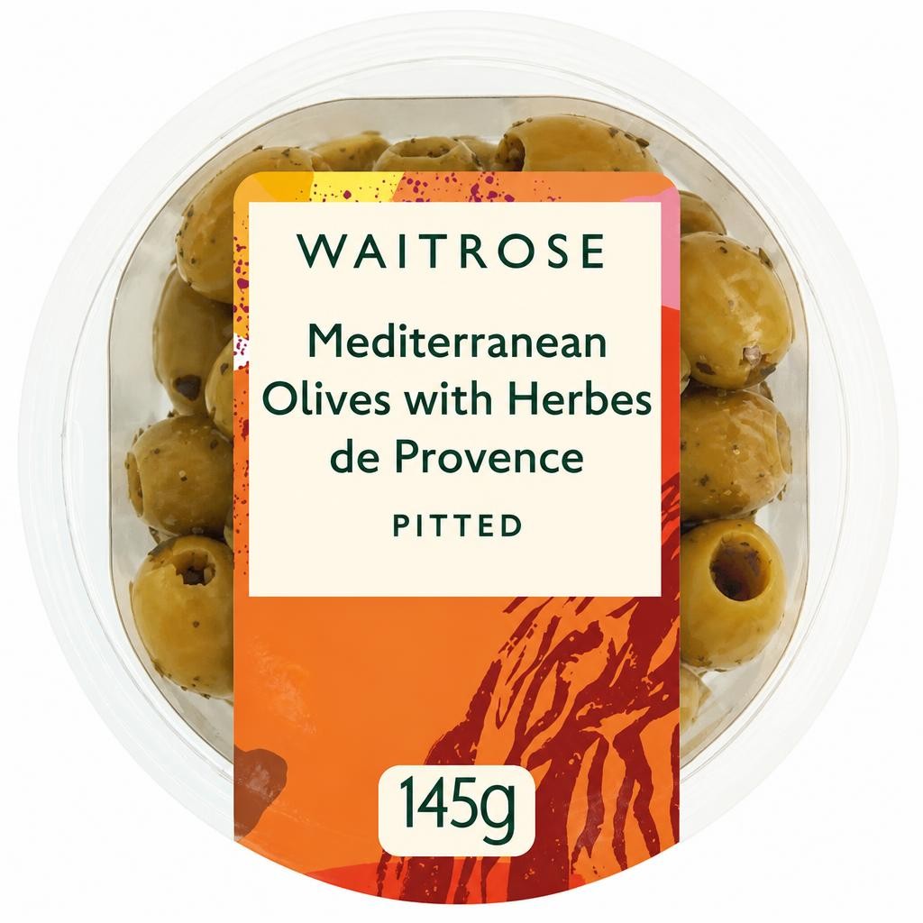 Waitrose Mediterranean Olives with Herbes De Provence