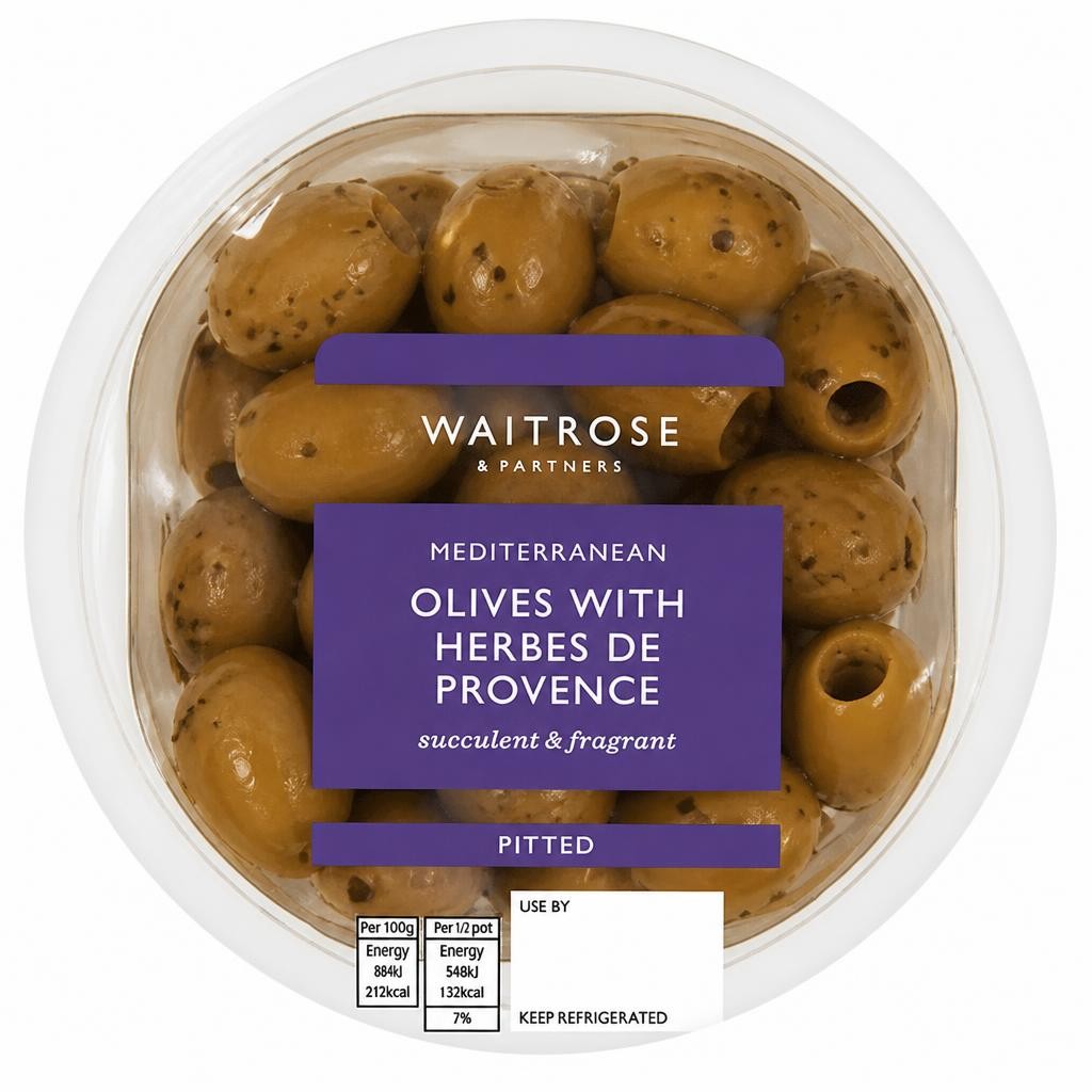 Waitrose Mediterranean Olives with Herbes De Provence