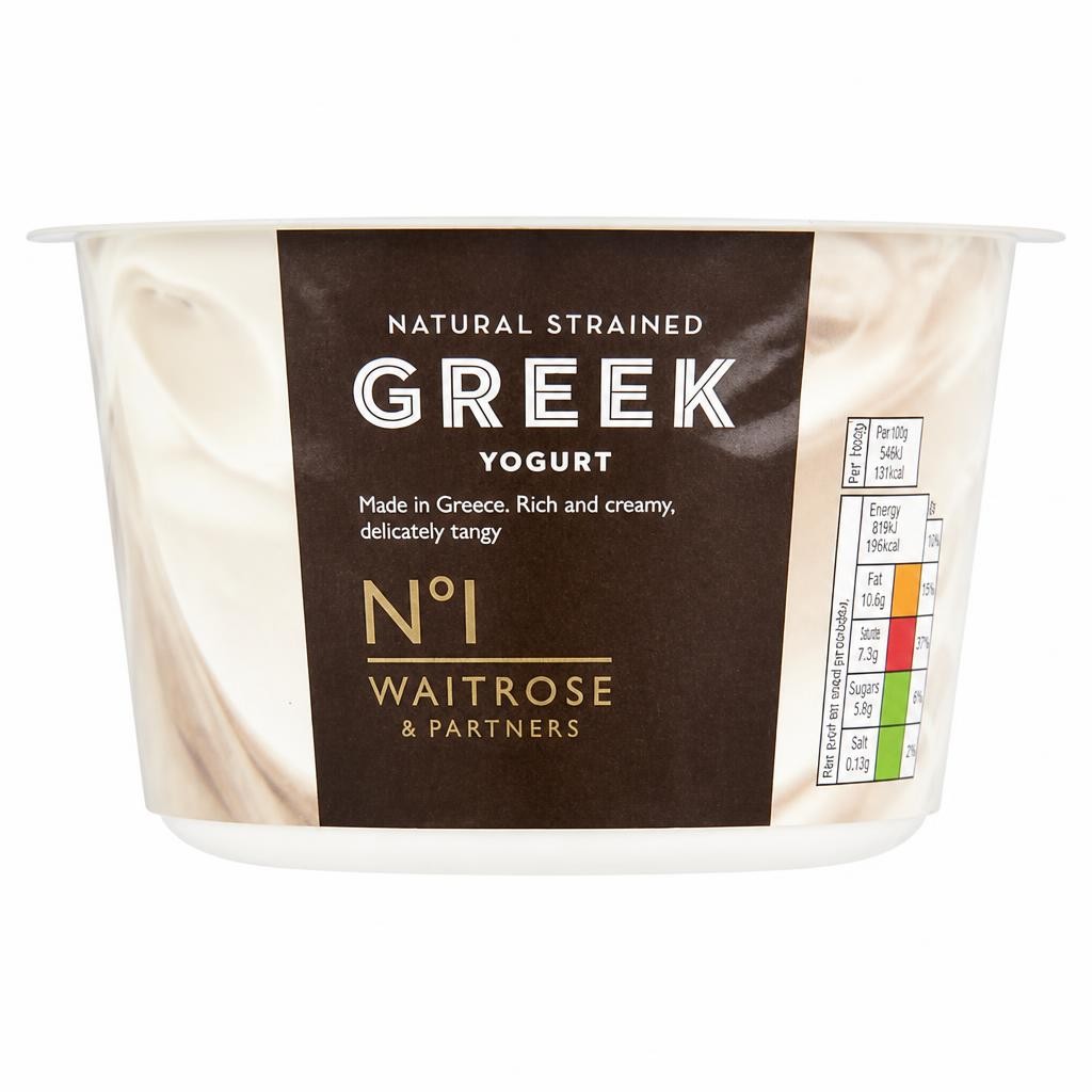 No. 1 Strained Natural Greek Yogurt