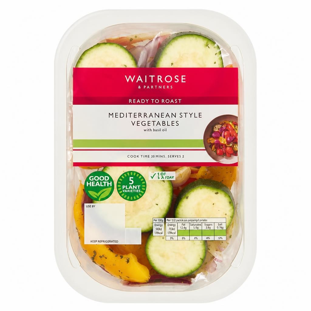 Waitrose Mediterranean Style Vegetables