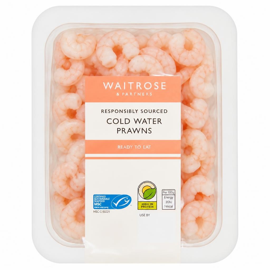 Waitrose MSC Cold Water Prawns