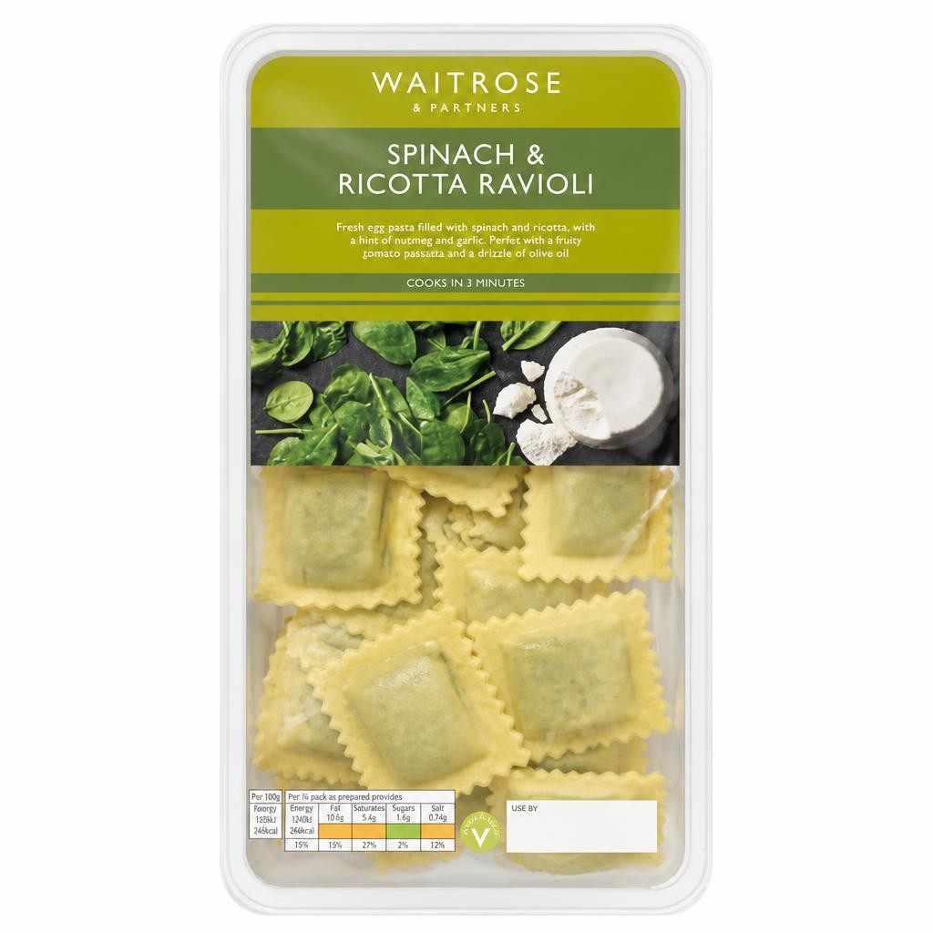 Waitrose Spinach & Ricotta Ravioli