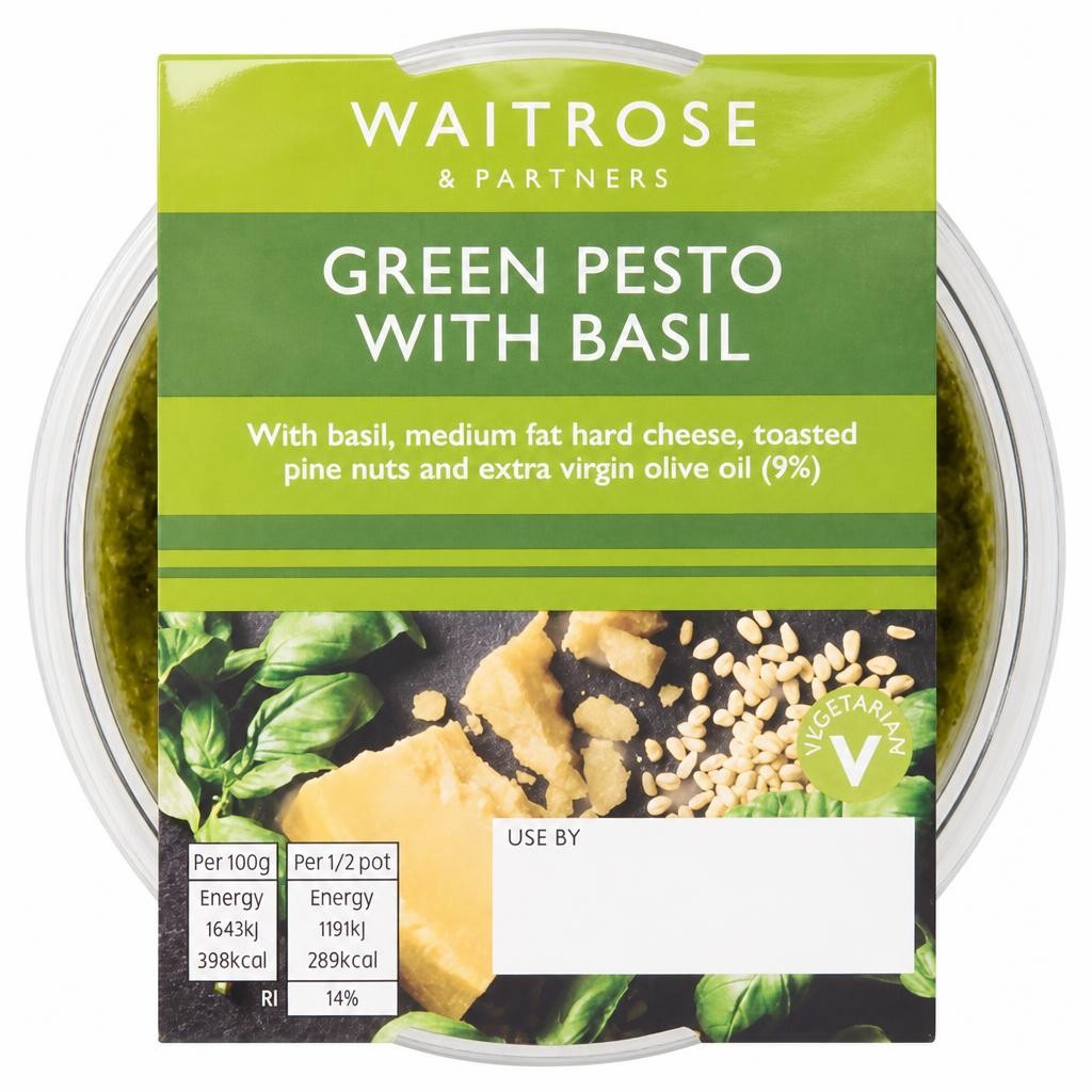 Waitrose Green Pesto with Basil