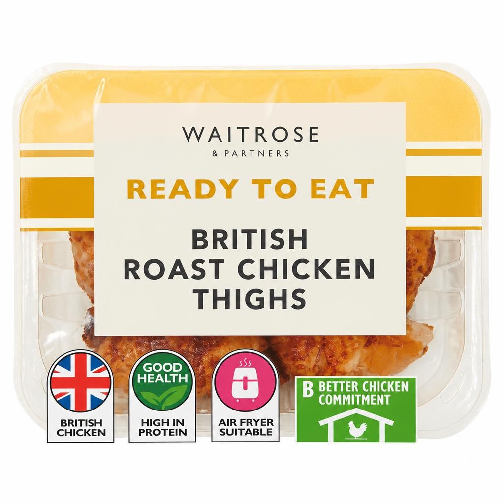 Waitrose Cooked Roast Chicken Thighs