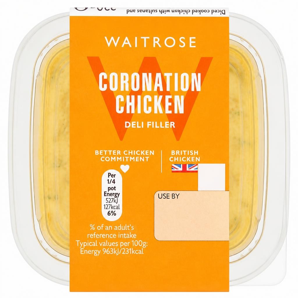 Waitrose Coronation Chicken Deli Filler