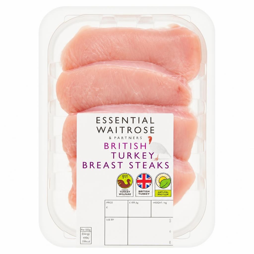 Essential British Turkey Breast Steaks