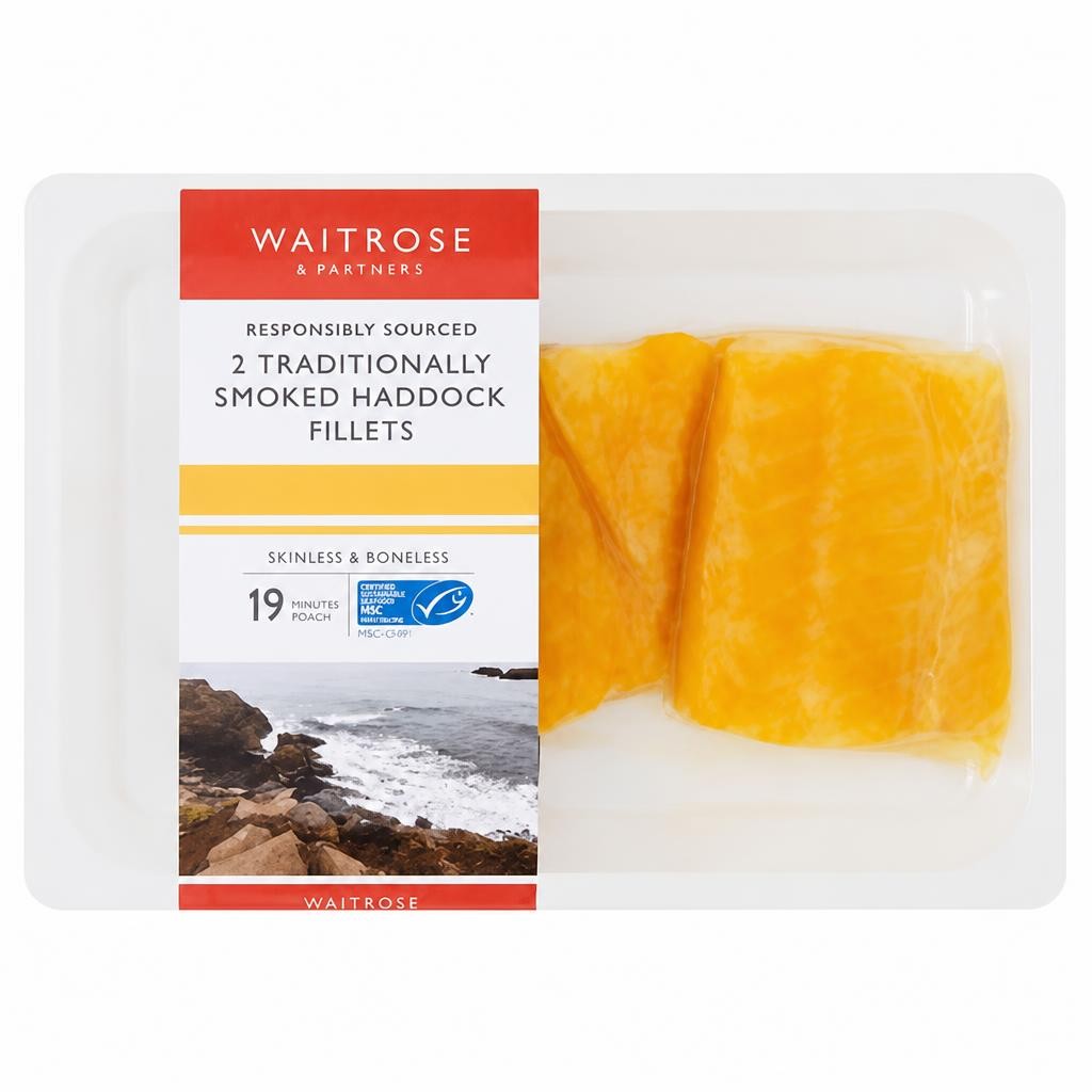 Waitrose Smoked Haddock Fillets MSC