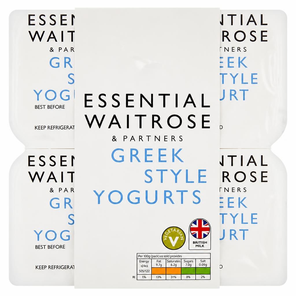 Essential Greek Style Yogurt Multipack