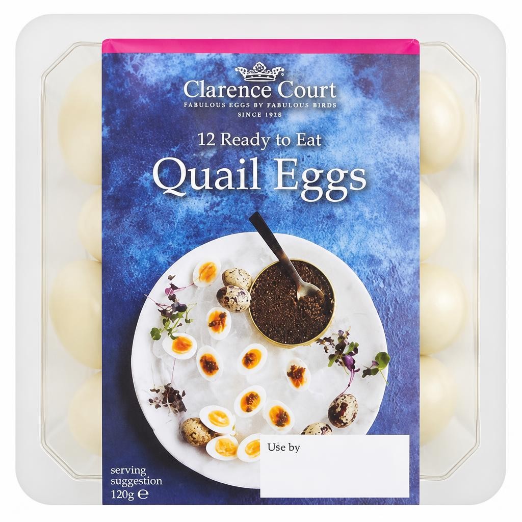 Clarence Court Ready to Eat Quail Eggs