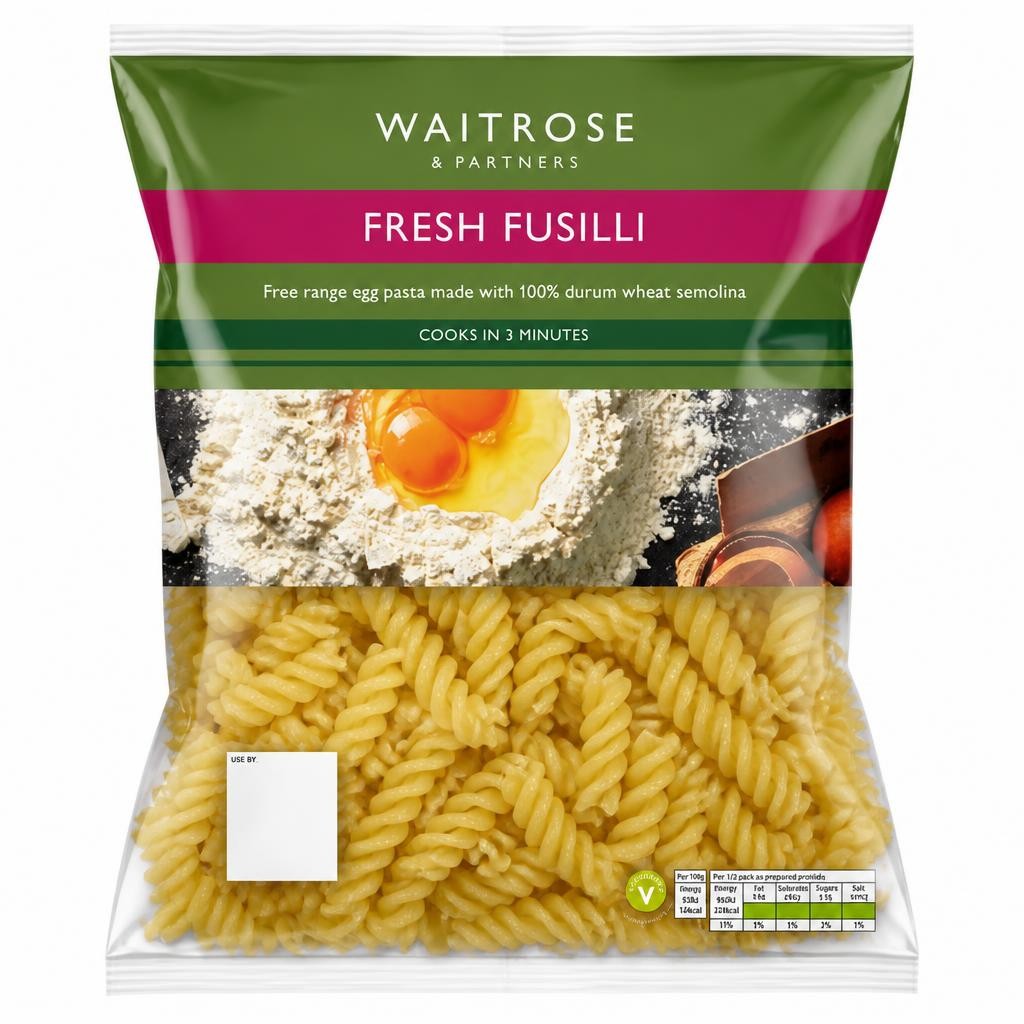 Waitrose Fresh Fusilli