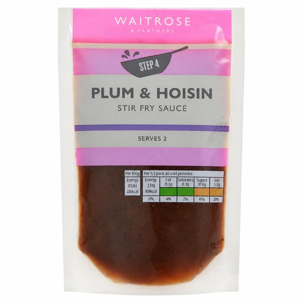 Waitrose Plum & Hoisin Stir Fry Sauce