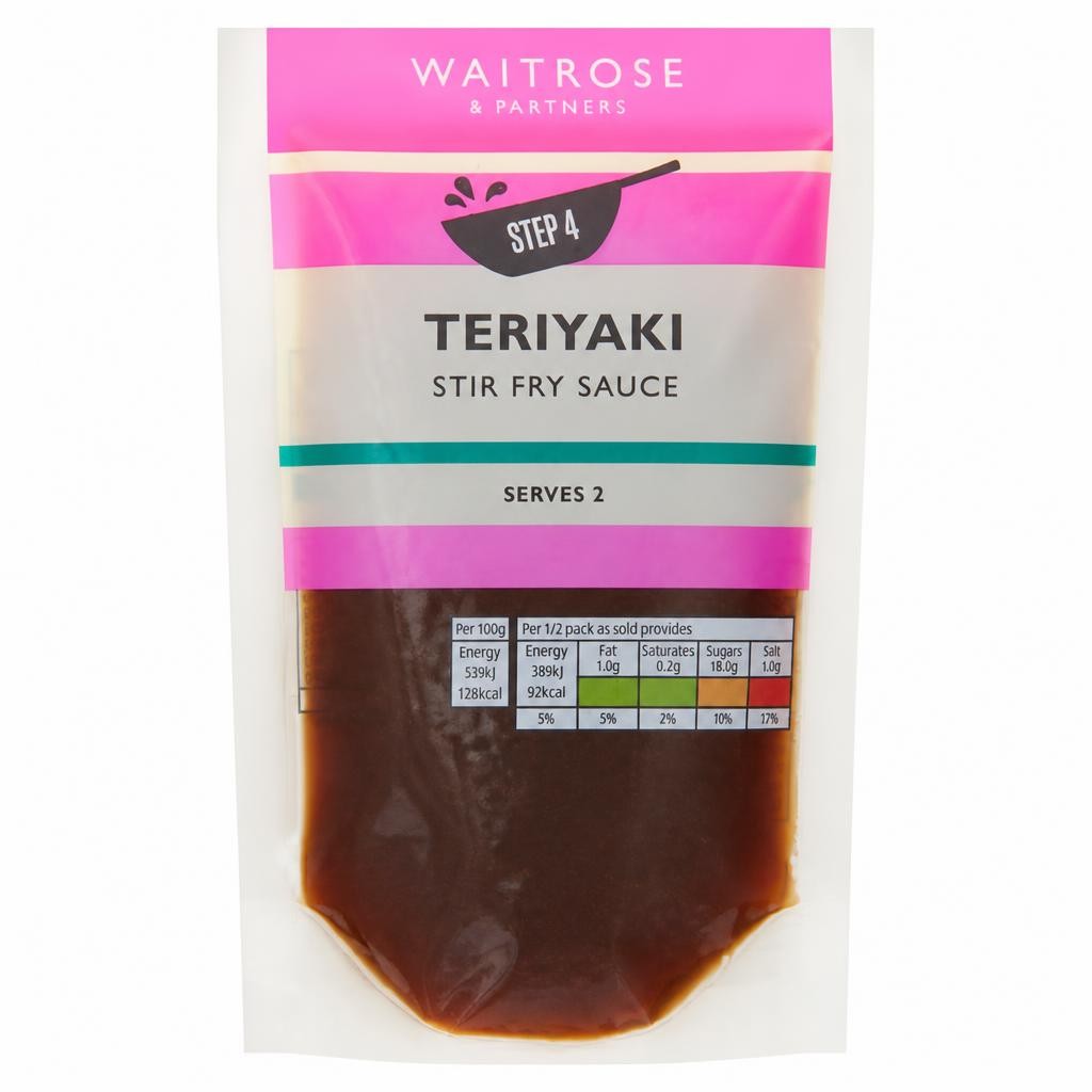 Waitrose Teriyaki Stir Fry Sauce