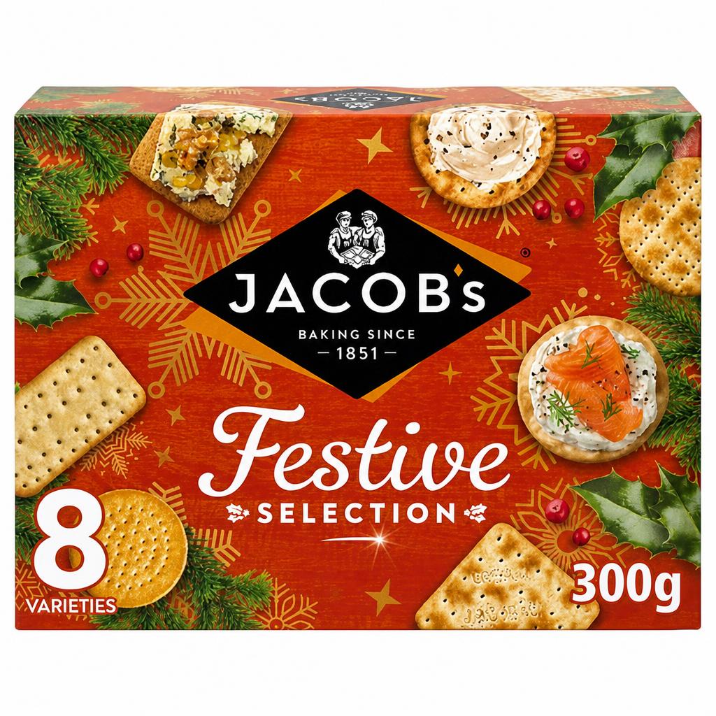 Jacob's Crackers Biscuits for Cheese Selection
