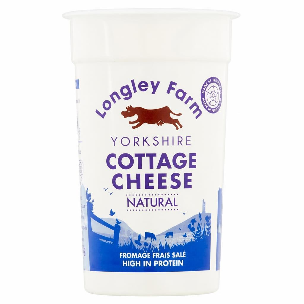 Longley Farm Yorkshire Natural Cottage Cheese