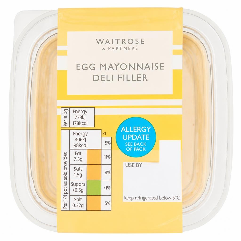 Waitrose Egg Mayonnaise Deli Filler
